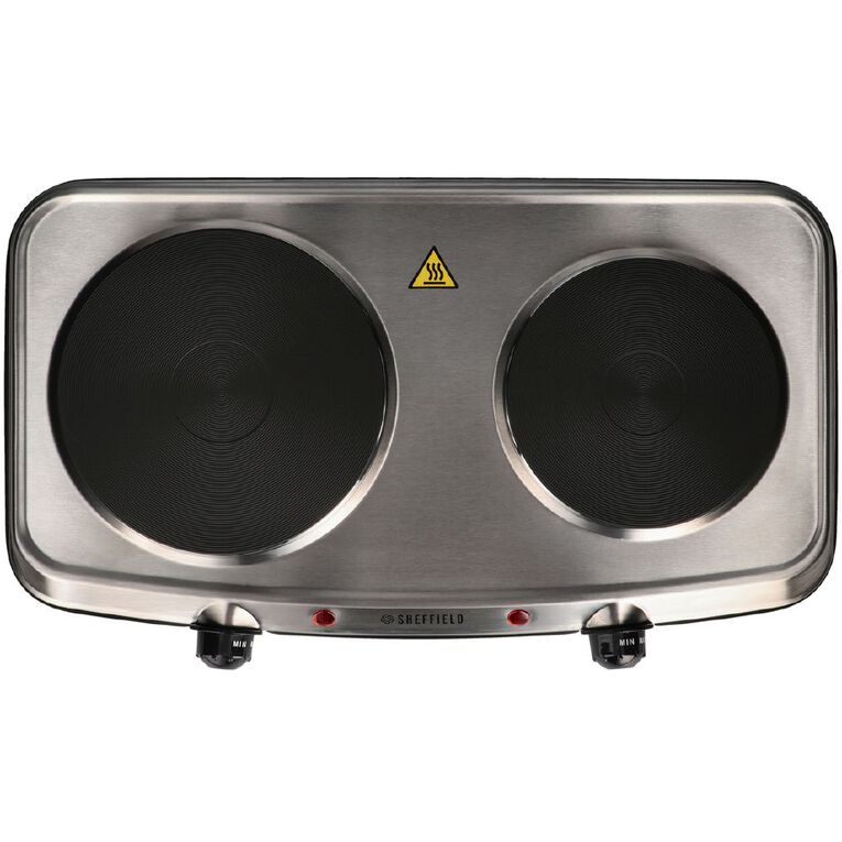 Sheffield 1500W Double Hot Plate, , hi-res