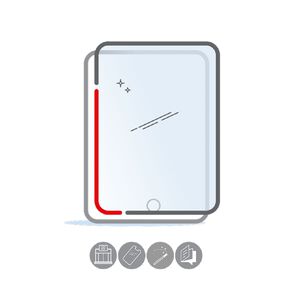 Zagg ISOD Privacy Matte Screen Protector - Large