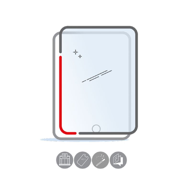 Zagg ISOD Privacy Matte Screen Protector - Large, , hi-res