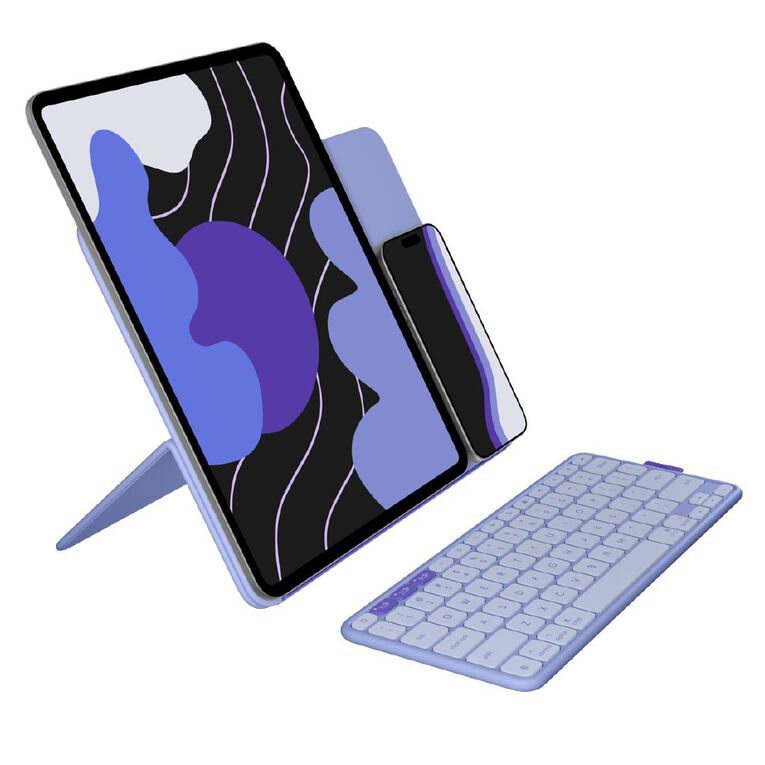 Logitech Flip Folio for iPad Pro 13" (M5 & M4), iPad Air 13" (M4, M3, & M2) - Lilac, , hi-res