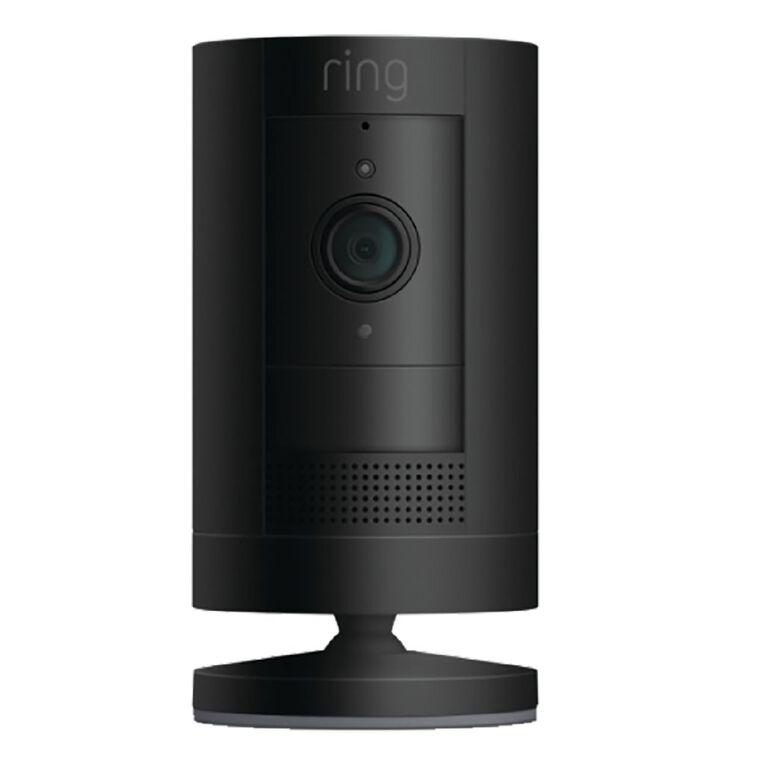 Ring Stick Up Cam Battery Security Camera Black Noel Leeming