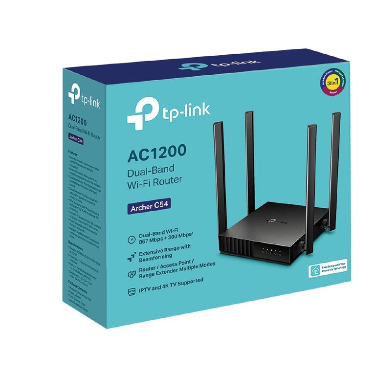 TP-Link Archer C54 | AC1200 Dual-Band Wi-Fi Router, , hi-res