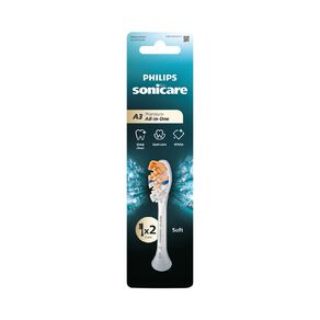 Philips Sonicare A3 Premium All-in-one Brush head 2 Pack - White