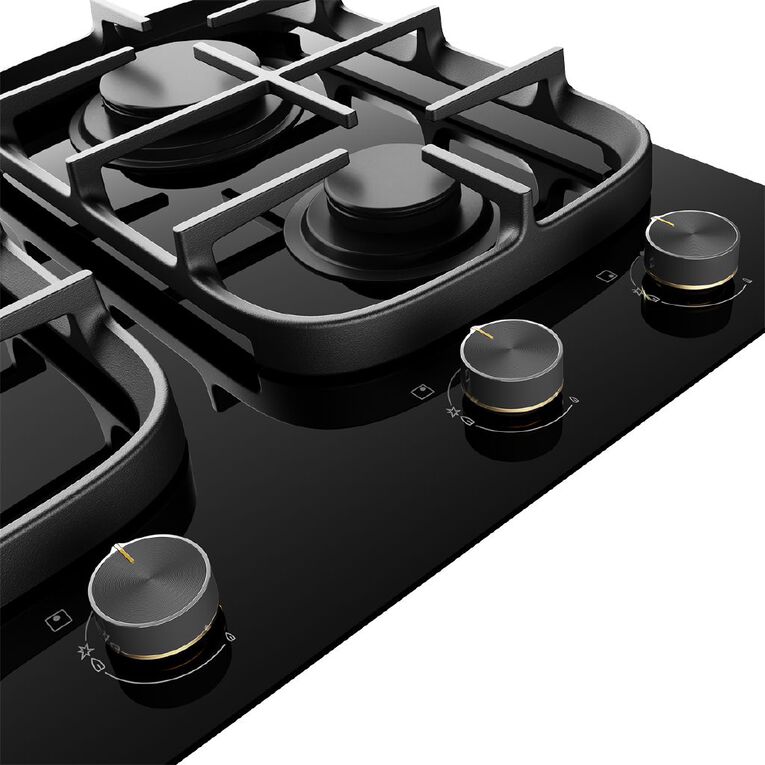 Electrolux 90cm 5-Burner Gas Cooktop - Black Glass, , hi-res