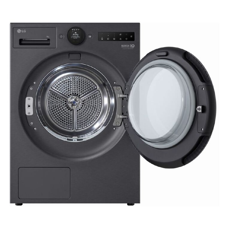 LG 9kg Series 9 Heat Pump Dryer - Matte Black, , hi-res