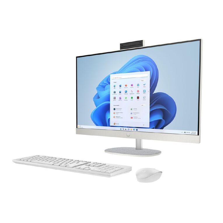 HP 27" FHD AMD Ryzen 7 7730U 16GB RAM 512GB SSD Windows 11 All-In-One Bundle PC, , hi-res