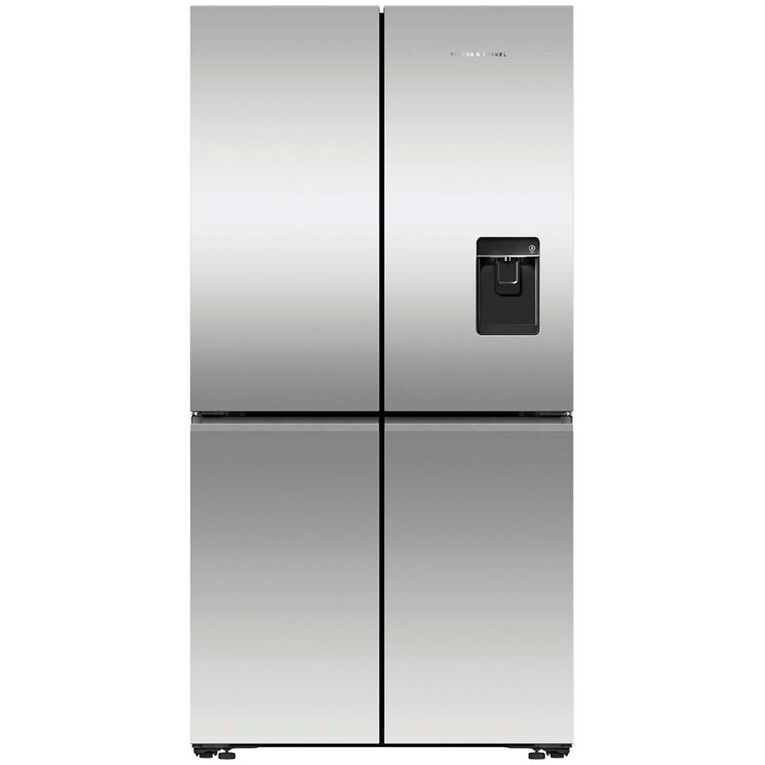 Fisher & Paykel 538L Series 7 Quad Door Refrigerator Ice & Water - Stainless steel, , hi-res