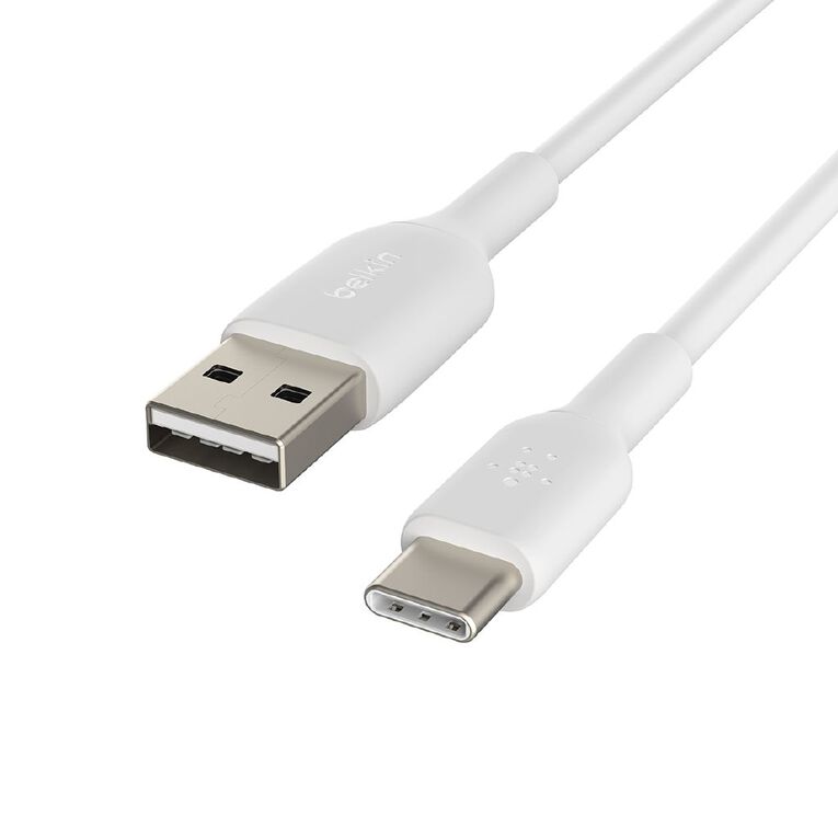 Belkin USB-C Cable 1m - White, , hi-res