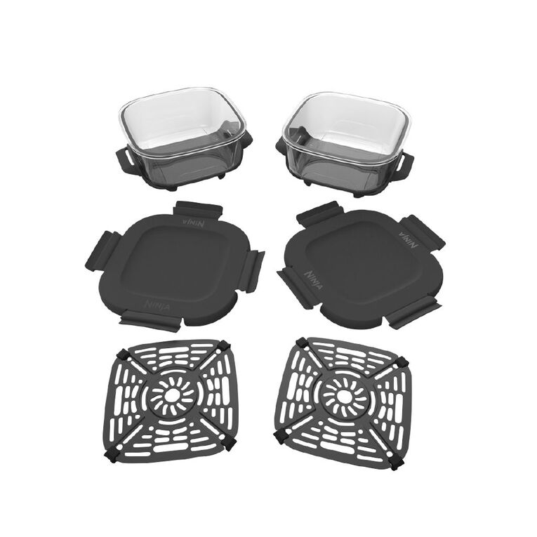 Ninja Crispi 1.4L CleanCrisp Glass Container 2 Pack, , hi-res