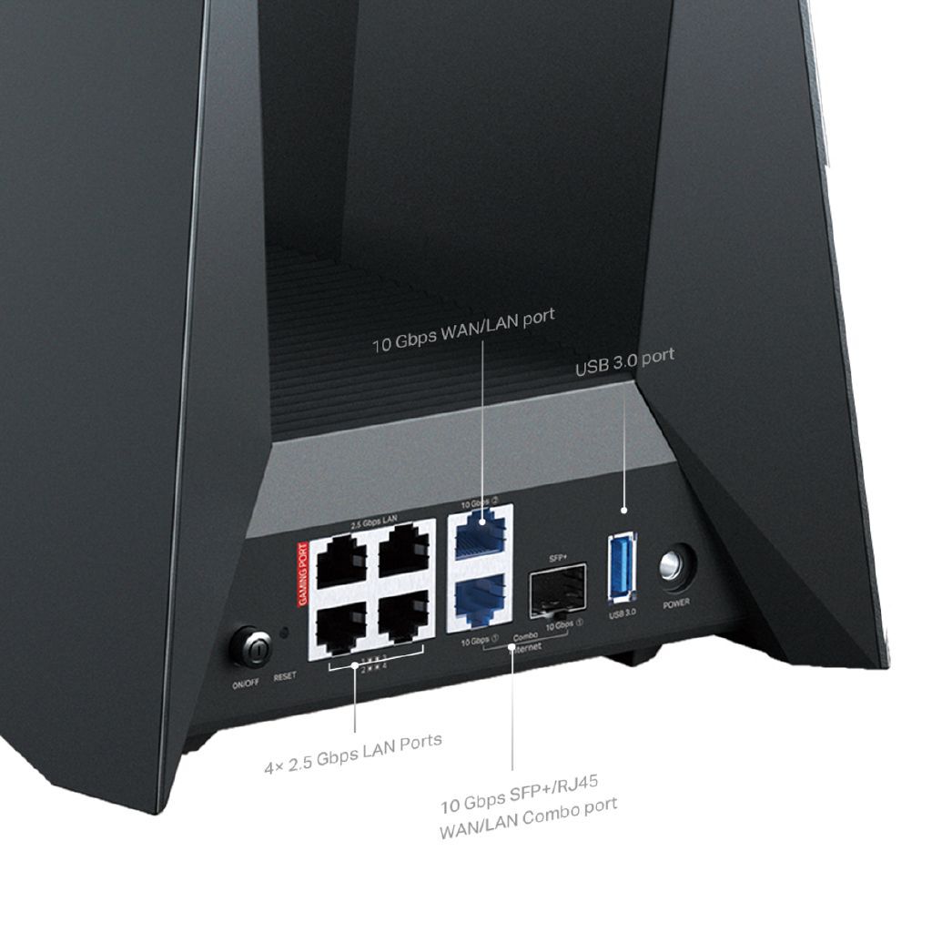 TP-Link Archer GE800 | BE19000 Tri-Band Wi-Fi 7 Gaming Router