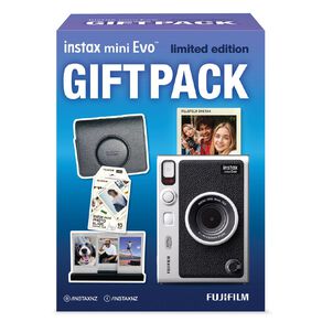 Fujifilm Instax Mini Evo Xmas26 Gift Pack Black