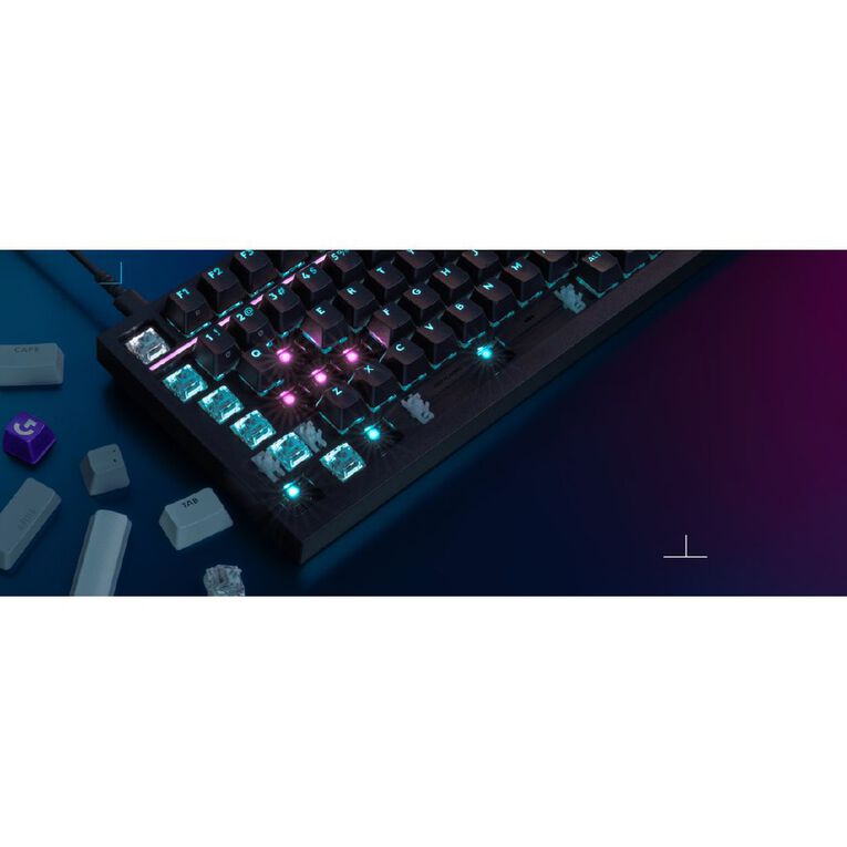 Logitech G316 X 75 Wired Gaming Keyboard - Black, , hi-res
