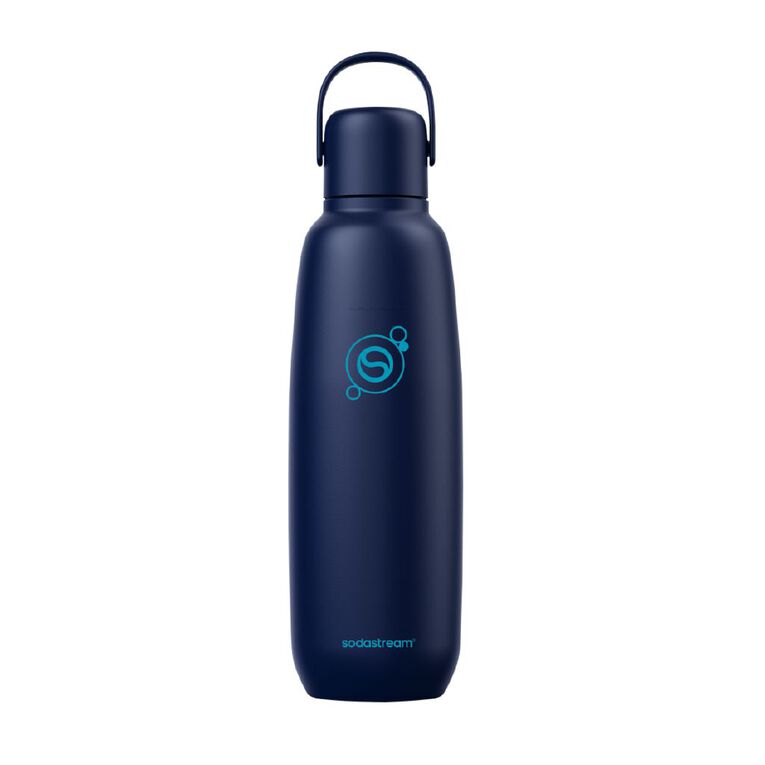 Sodastream Fizz & Go Metal Bottle 900ml Blueberry, , hi-res