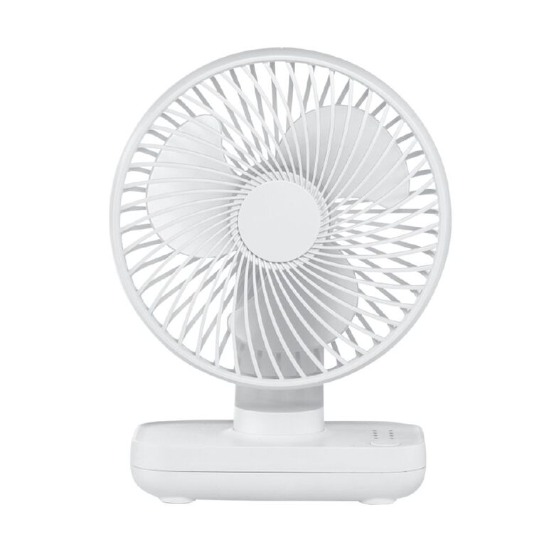 Sheffield Rechargeable Desk Fan, , hi-res