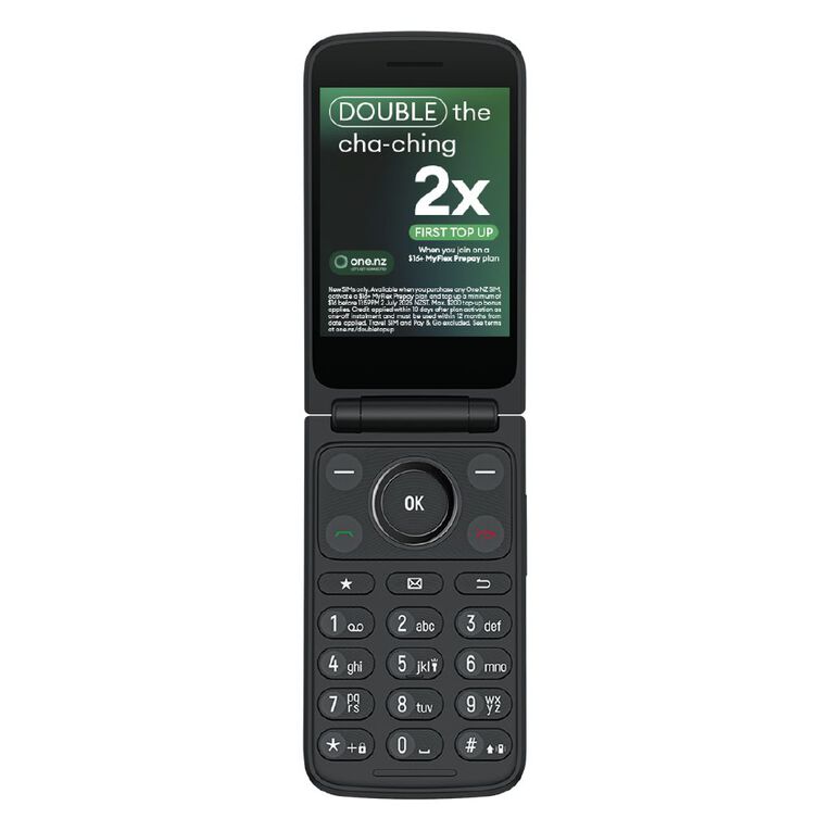 TCL 4043 4G Flip Locked with One NZ Sim Bundle, , hi-res