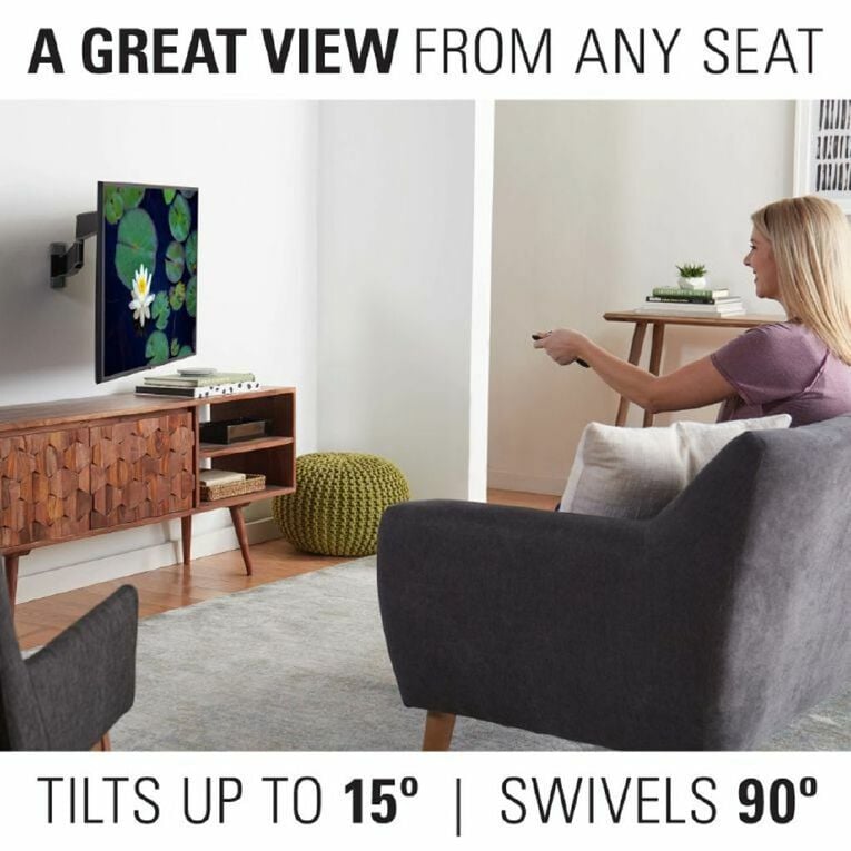 Sanus Full Motion Mount for 19-43" Flat Panel TVs, , hi-res