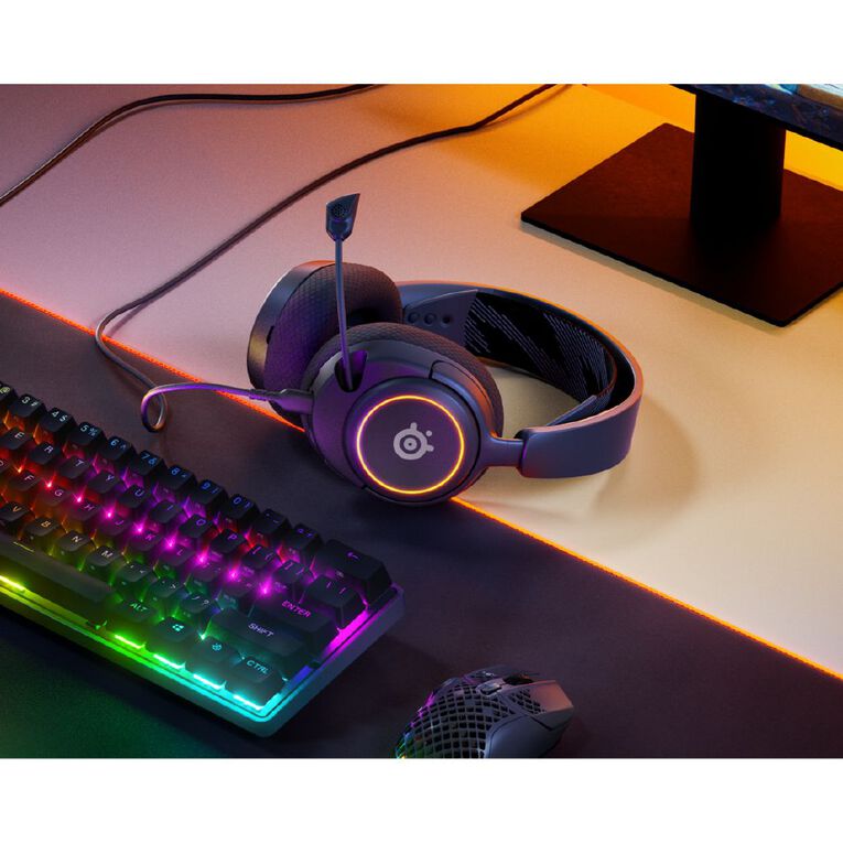 Steelseries Arctis Nova 3 Gaming Headset - Black, , hi-res