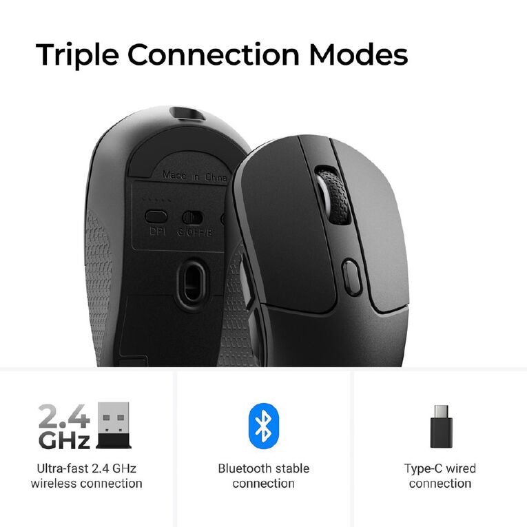 Keychron M3 1000Hz Wireless Mouse - White, , hi-res