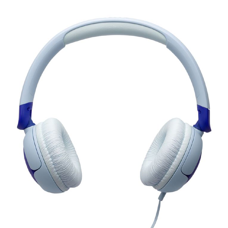 JBL Junior 320 Wired On-Ear Kids Headphones - Blue, , hi-res