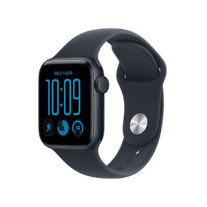 Apple Watch SE 3 Cellular 40mm Midnight Aluminium Case with Navy Blue Sport Band S/M