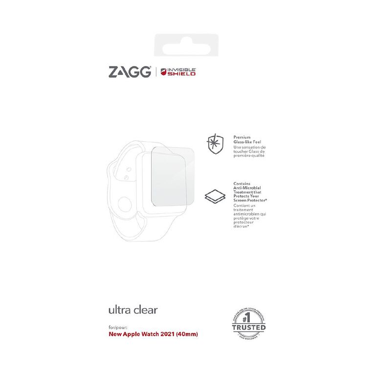 Zagg InvisibleShield Ultra Clear+ Apple Watch 7 screen 41mm, , hi-res