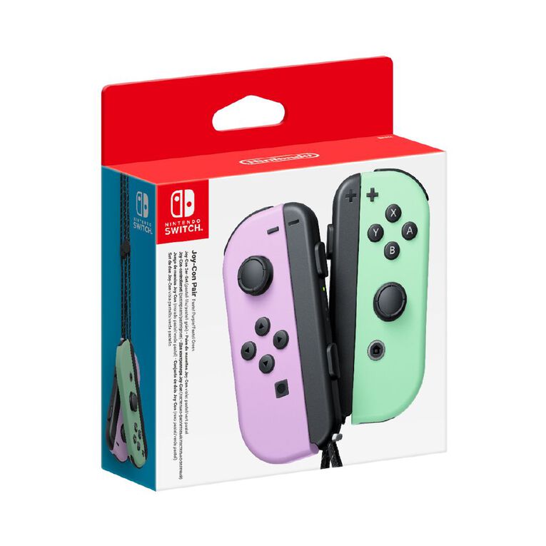 Nintendo Switch Joy-Con Controller Set Pastel Purple/Pastel