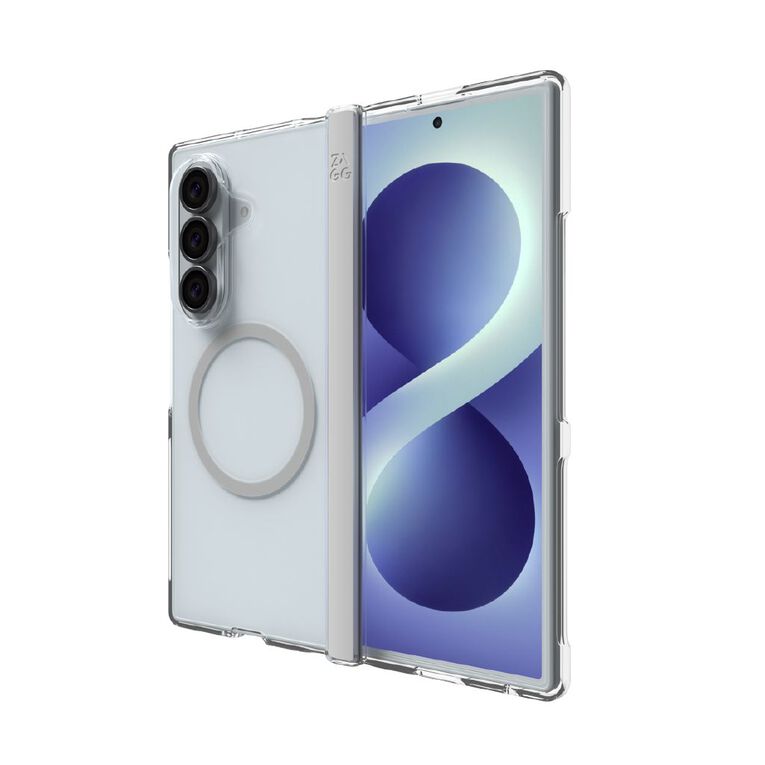 Zagg Crystal Palace Snap Case for Samsung Galaxy Z Fold8 Ultra - Clear, , hi-res
