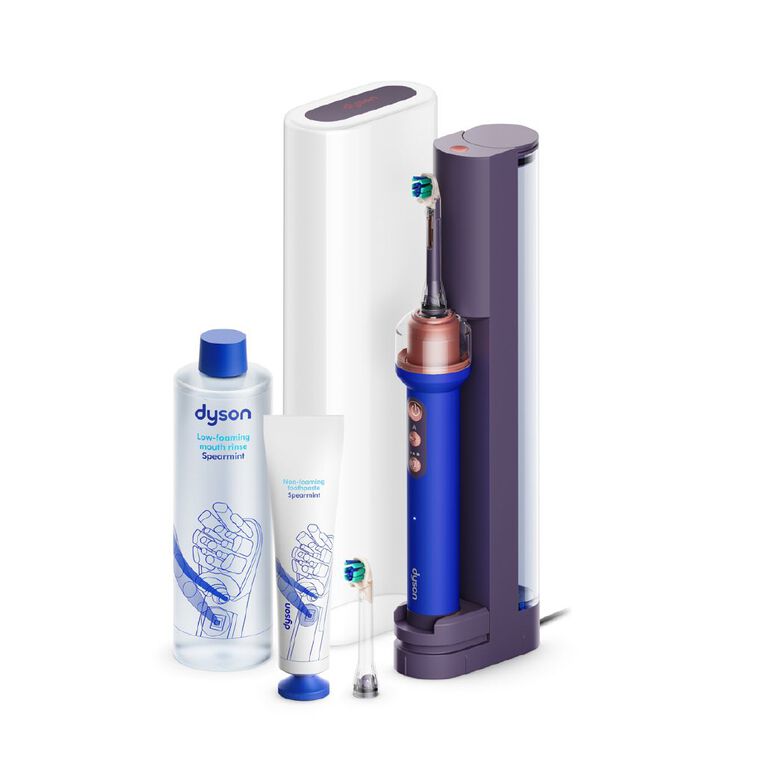 Dyson Camerajet Electric Toothbrush With Flosser And Starter Kit (Ceramic Ultra Blue), , hi-res