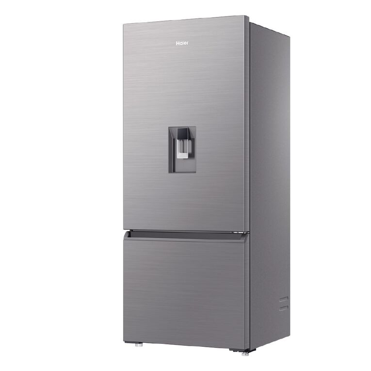 Haier 420L Bottom Mount Fridge Freezer With Water - Satina, , hi-res