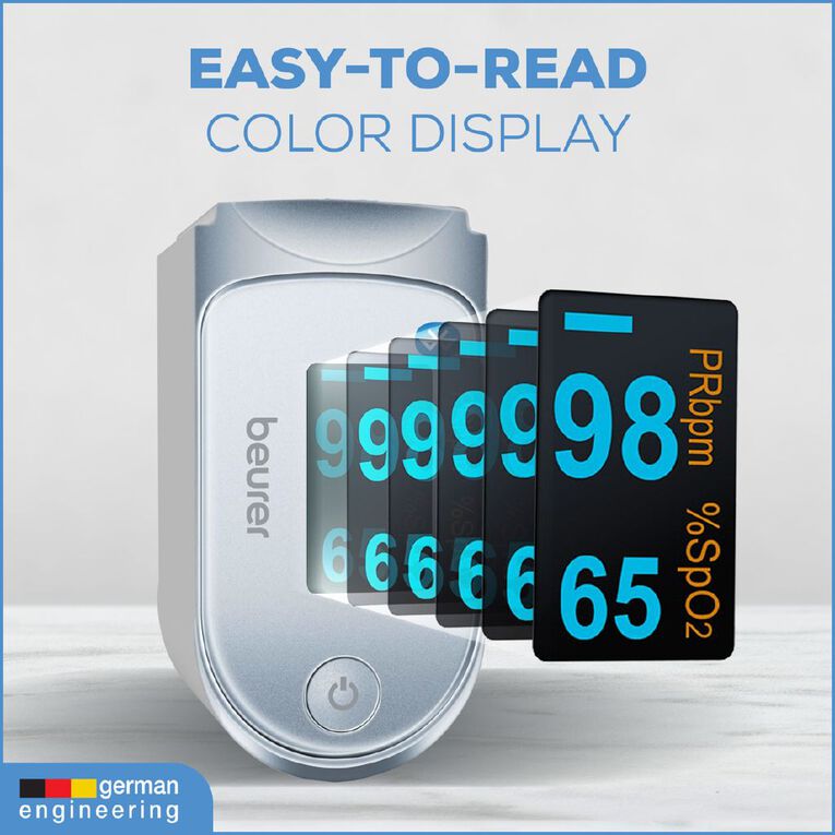 Beurer PO60 Bluetooth Pulse Oximeter Noel Leeming