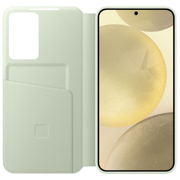 Samsung S24+ Smart View Wallet Case - Light Green, , hi-res