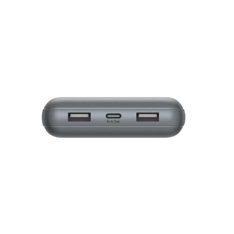 Belkin 20K USB-A and USB-C 15W Power Bank - Space Grey, , hi-res