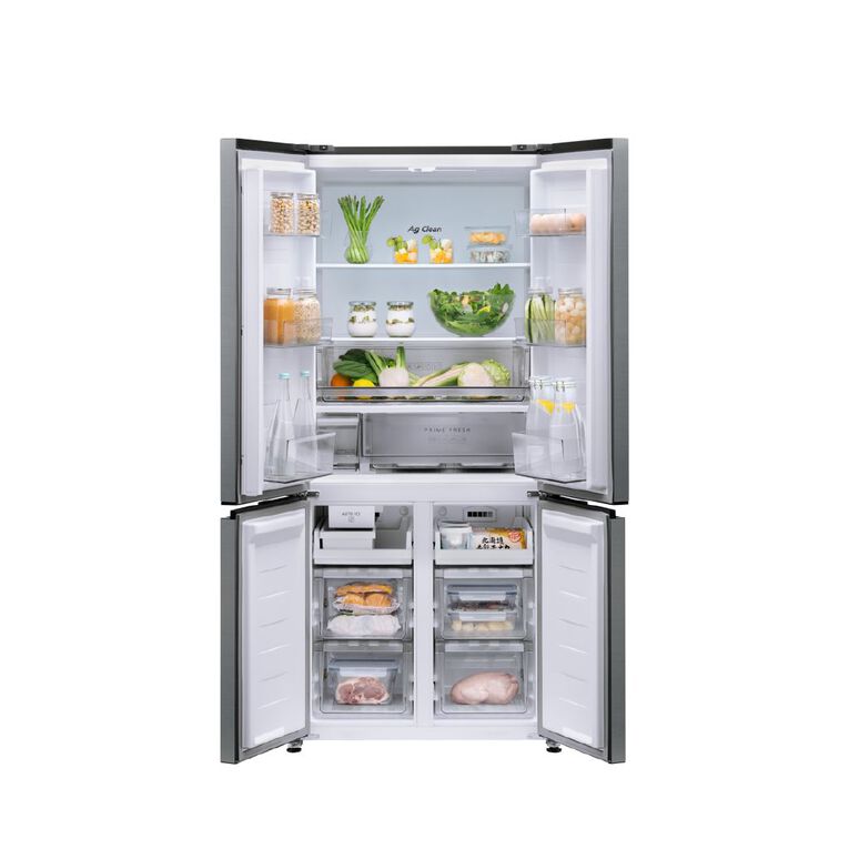 Panasonic 482L Flush Fit Quad Door Fridge Freezer - Stainless Steel, , hi-res