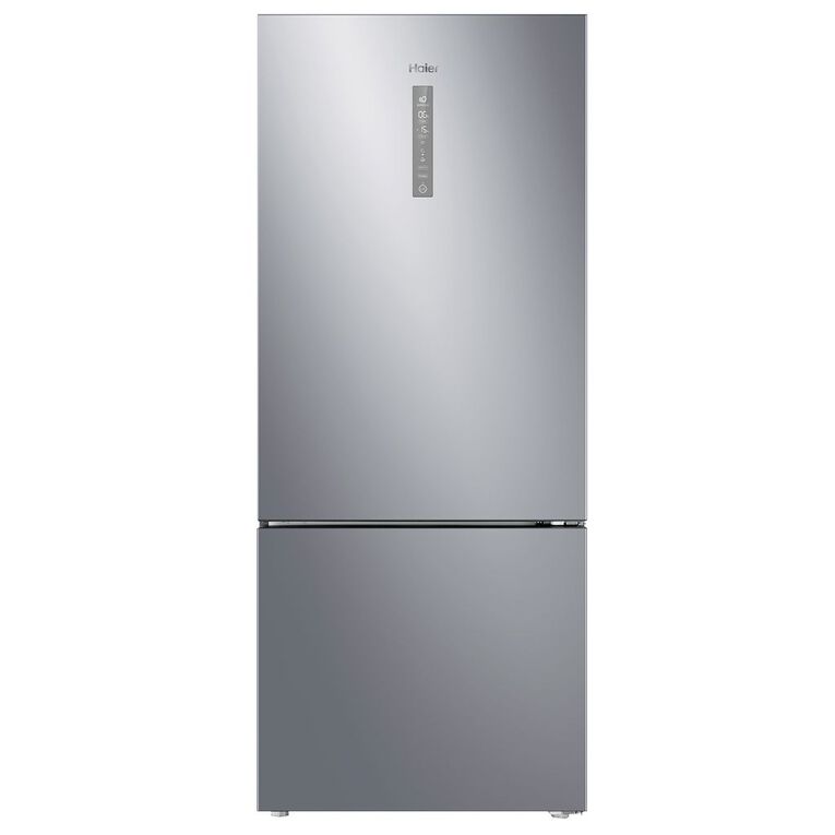Haier 450 Litre Bottom Mount Refrigerator Silver Noel Leeming