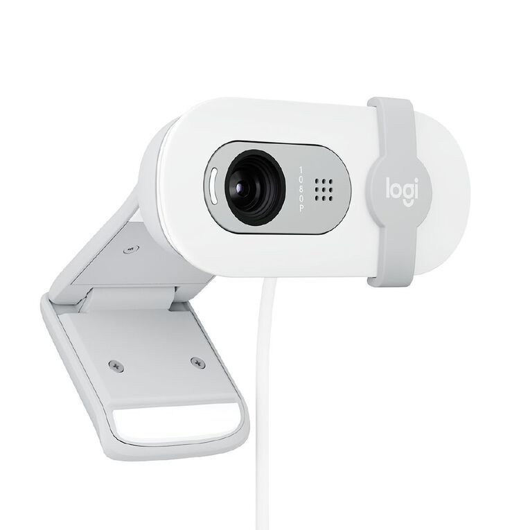 Logitech Brio 100 Full HD Webcam - Off-White, , hi-res