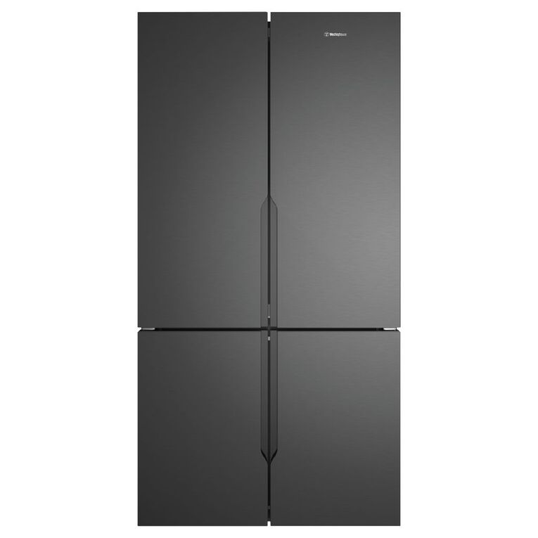 Westinghouse 564L Quad Door Fridge, Matte Charcoal Black, , hi-res