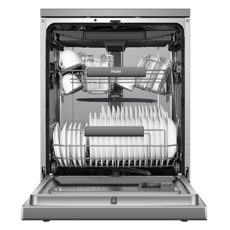 Haier 60cm 600 Series Freestanding Dishwasher - Satina, , hi-res