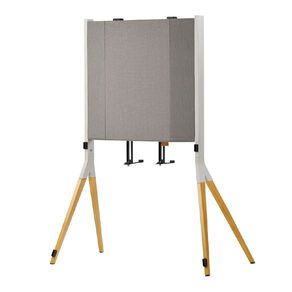 One for All Universal Falcon TV Stand Oak Silver Grey