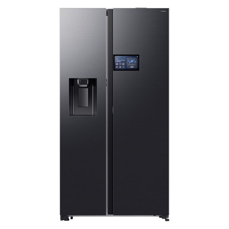 Samsung 615L Side By Side AI Home Fridge Freezer (SRS6500BA) - Black, , hi-res