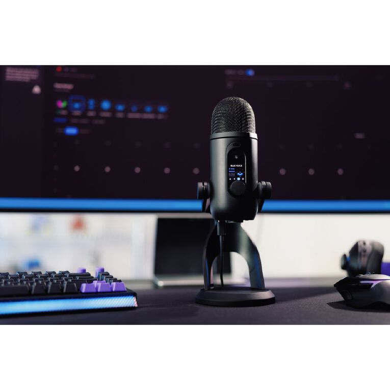 Logitech G Blue Yeti 2 Adaptive Multi-Pattern USB Microphone - Black, , hi-res
