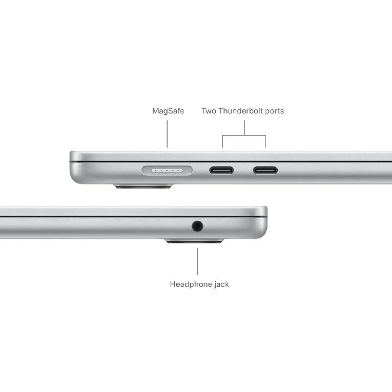 Apple MacBook Air 15-inch (M3) 24GB/512GB SSD 8 Core CPU 10 Core GPU - Silver, , hi-res
