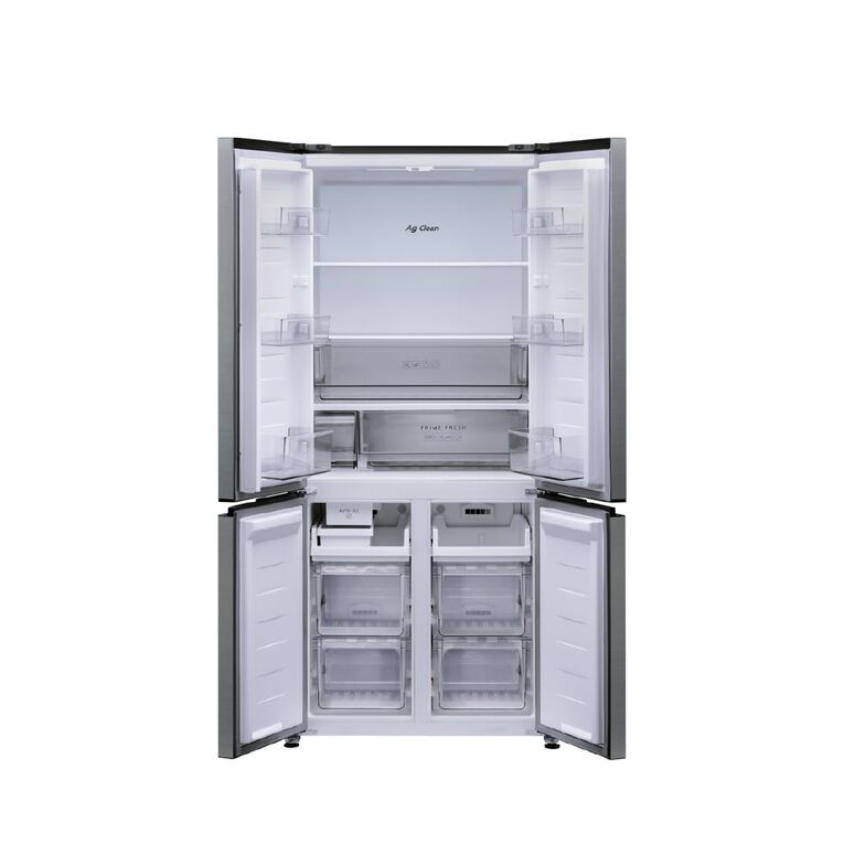 Panasonic 482L Flush Fit Quad Door Fridge Freezer - Stainless Steel, , hi-res