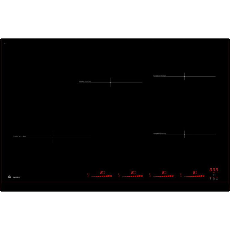 Award 78cm Bevelled Frameless Induction Cooktop, , hi-res