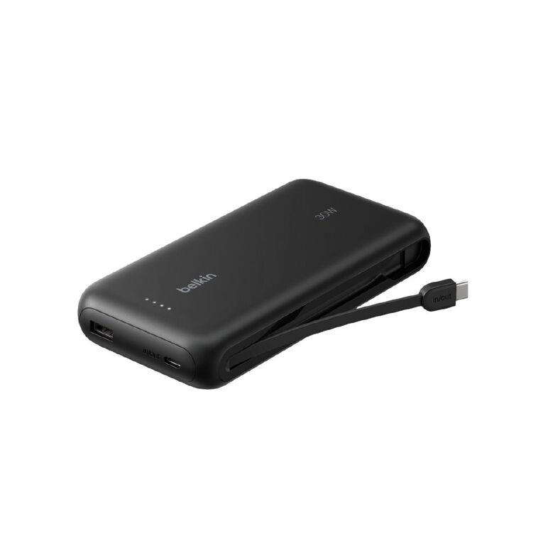 Belkin Gaming Power Bank 20K with USB-C Cable, 30W Fast Charge for Switch 2, iPhone , Android, Tablets - Black, , hi-res