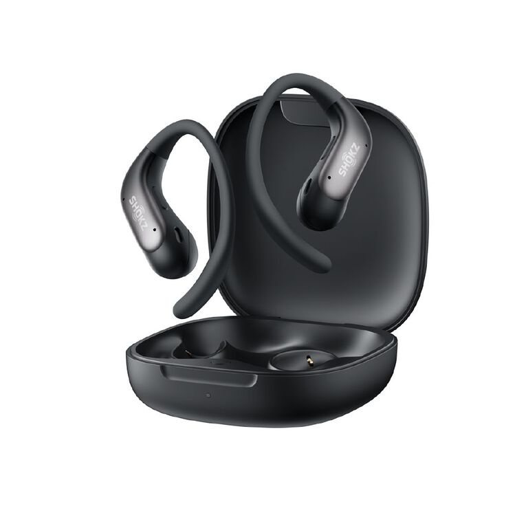 Shokz Open Fit Air 2 True Wireless Open Ear Headphones - Black, , hi-res