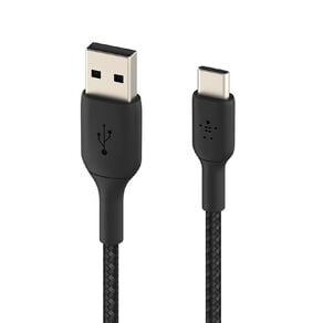 Belkin Braided USB-C Cable 2m - Black