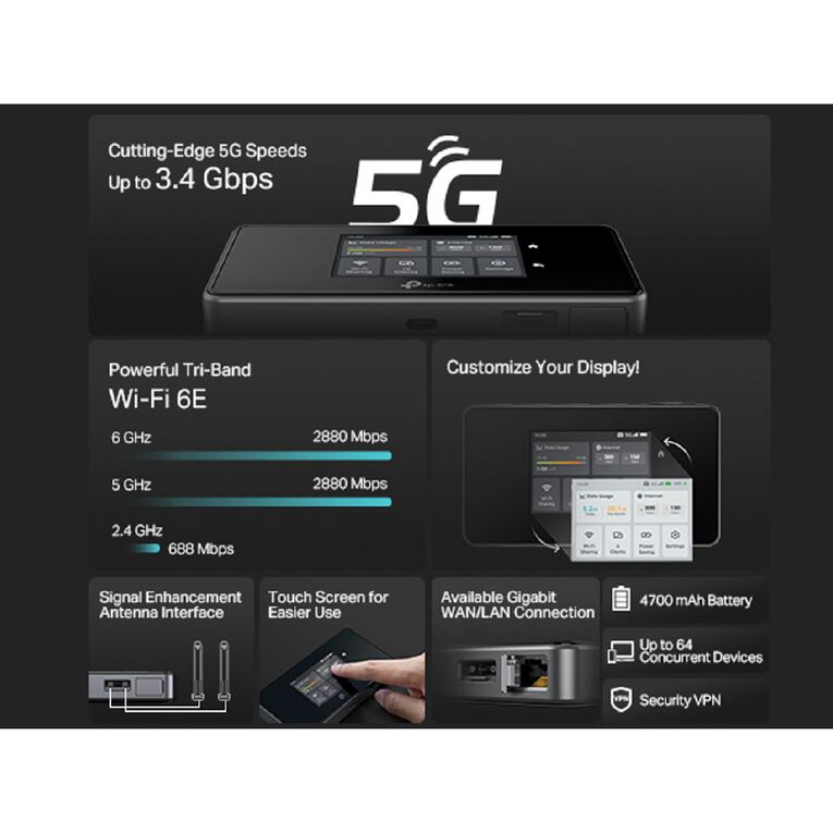 TP-Link M8550 | 5G Mobile Wi-Fi, , hi-res