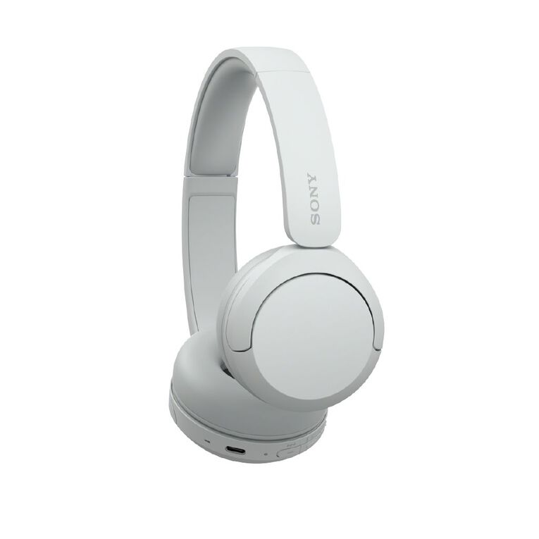Sony WH-CH520 Wireless On-Ear Headphones - White, , hi-res