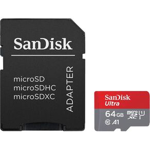 Sandisk Ultra 64GB MicroSD Card
