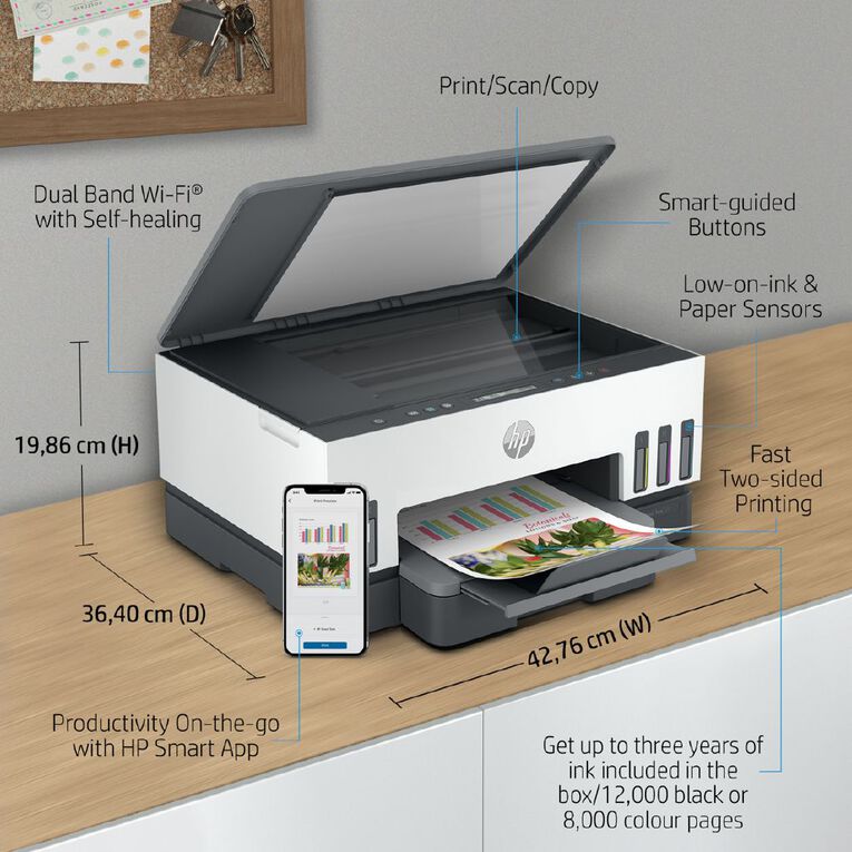 HP Smart Tank All-In-One Printer - 7005, , hi-res